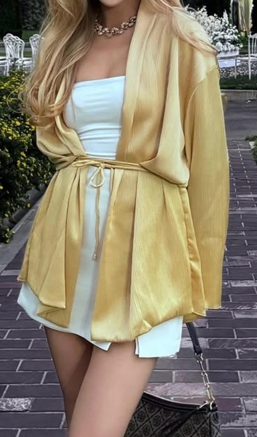 Zara ZARA кимоно на завязках — фото 2