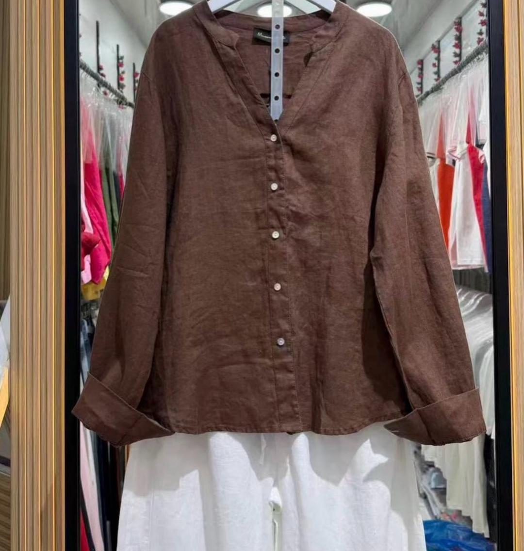 Massimo Dutti Льняная рубашка Massimo Dutti — фото 2
