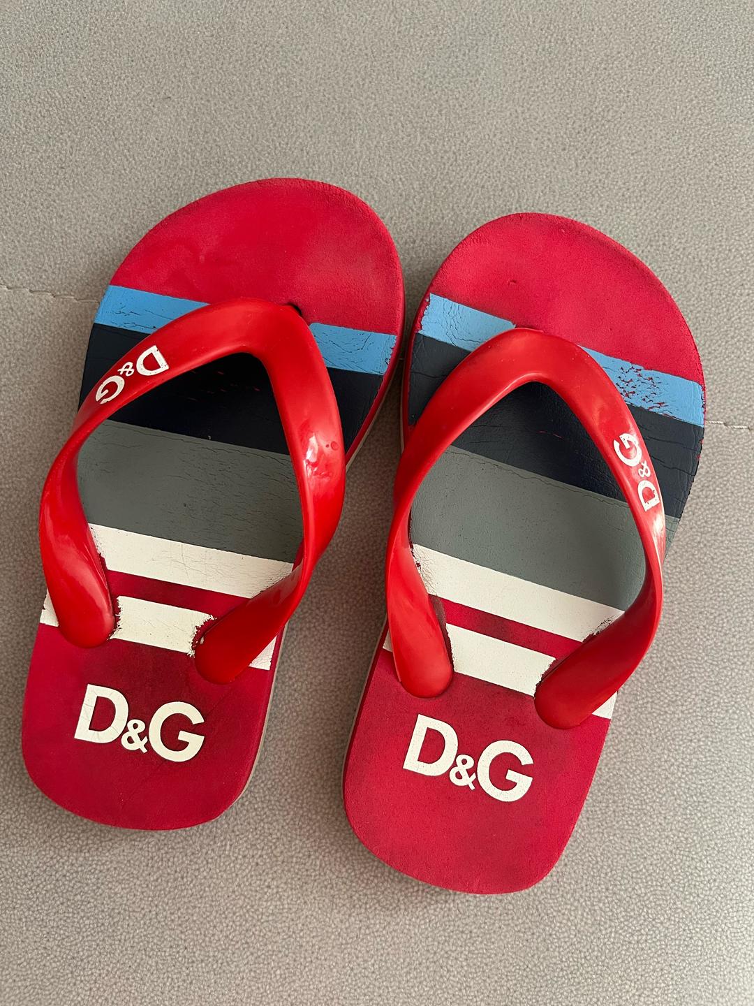 Dolce & Gabbana Детские шлепанцы, сланцы D&G Dolce & Gabbana — фото 2