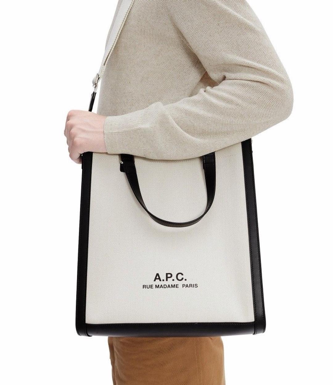 A.P.C. Сумка-тоут A.P.C. — фото 2