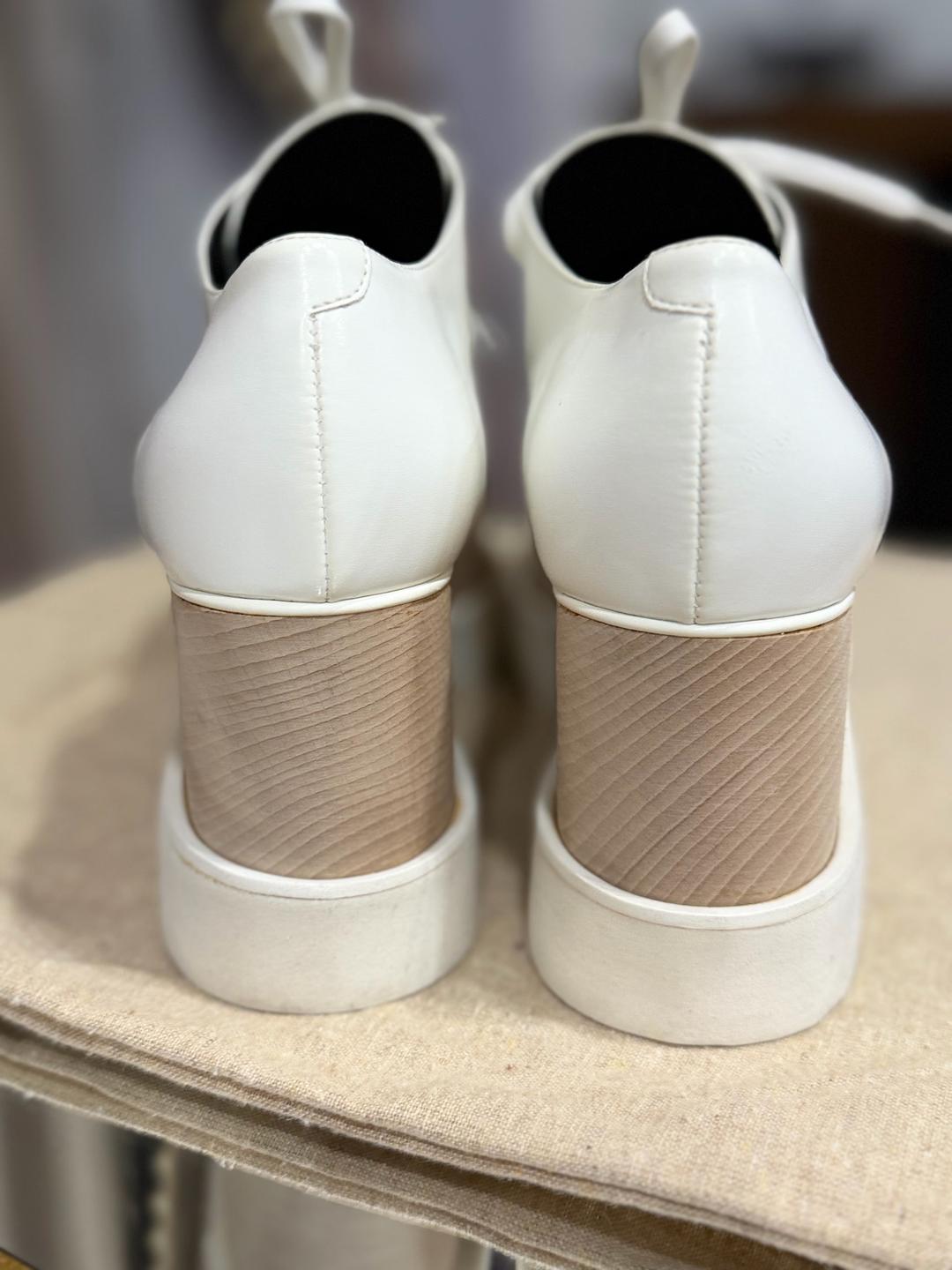 Stella McCartney Белая обувь на платформе Stella McCartney — фото 2