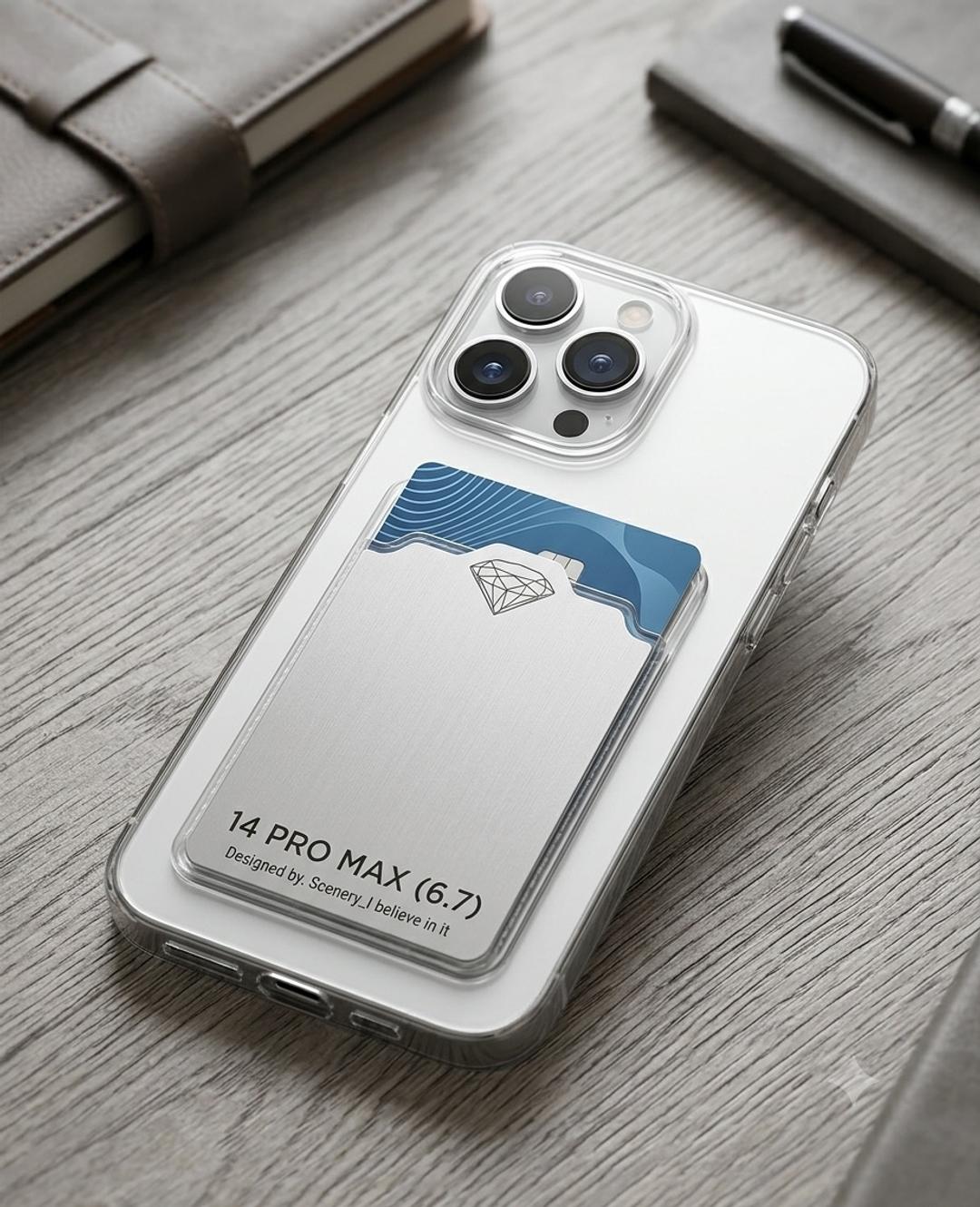 Нет бренда Чехол для iPhone 14 Pro Max (6.7”) — новый, прозрачный — фото 2