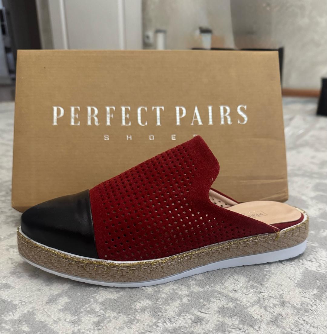 Perfect Pairs Сабо или Туфли-эспадрильи Perfect Pairs, натуральная кожа и замша, 39 — фото 2