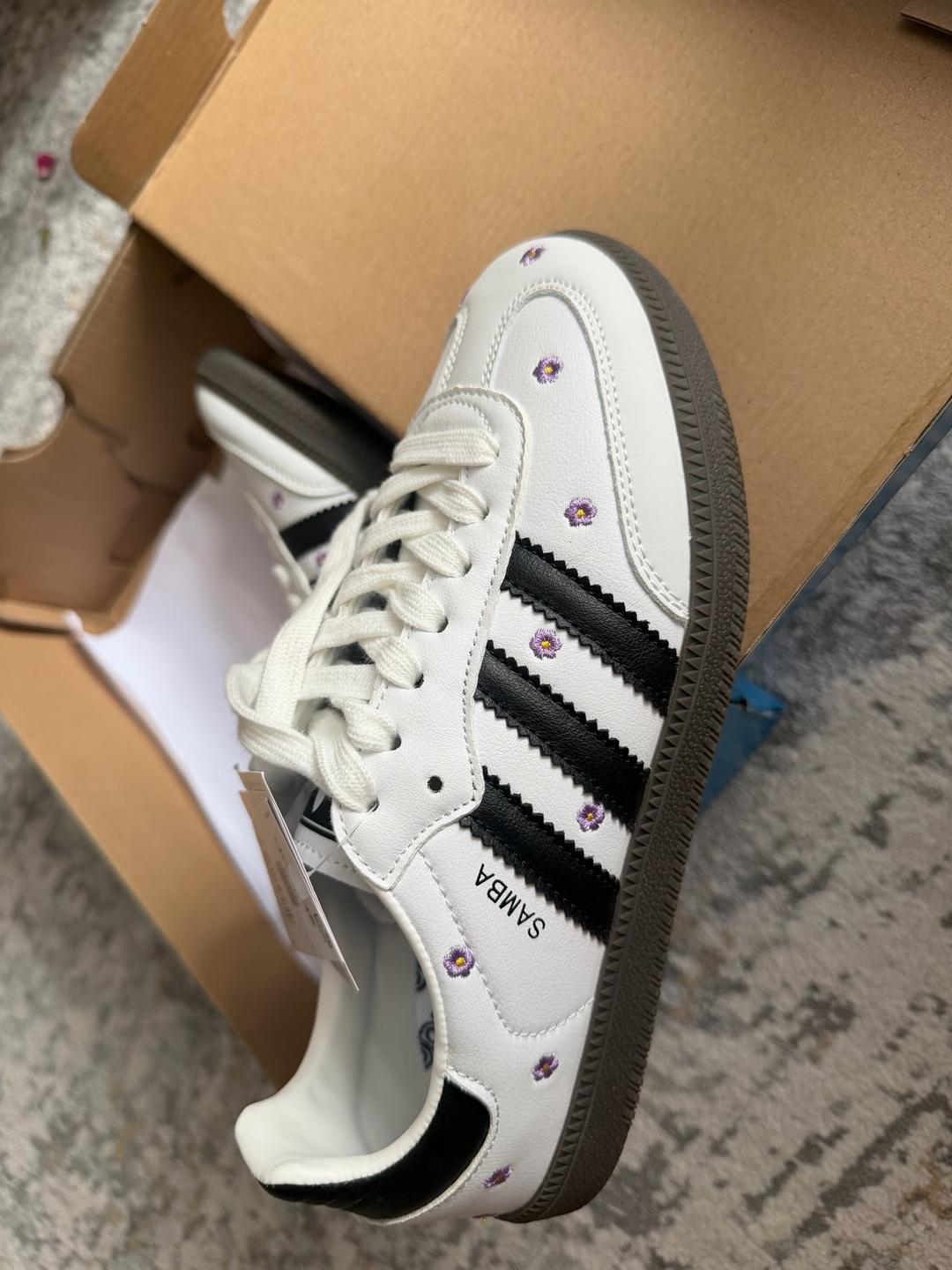 Adidas Кроссовки adidas Samba OG Purple Floral — фото 2