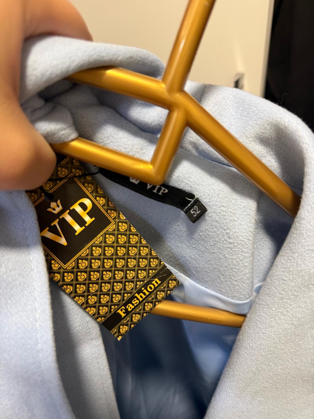 VIP Пальто VIP голубое — фото 2