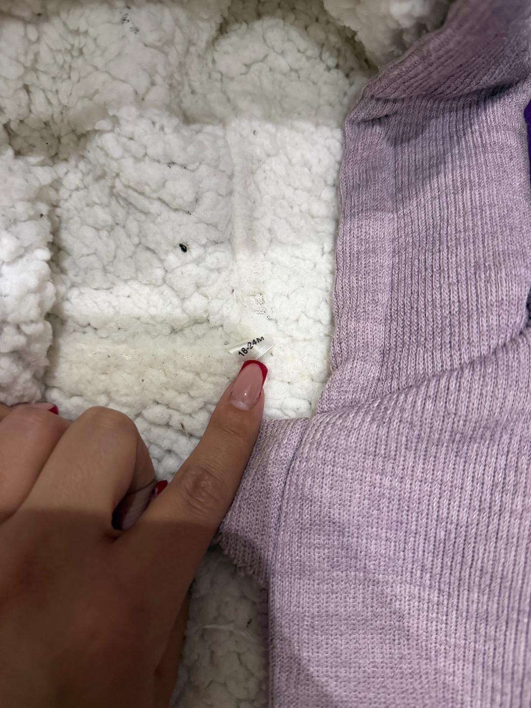 Нет бренда Детская куртка с капюшоном с ушками — фото 2
