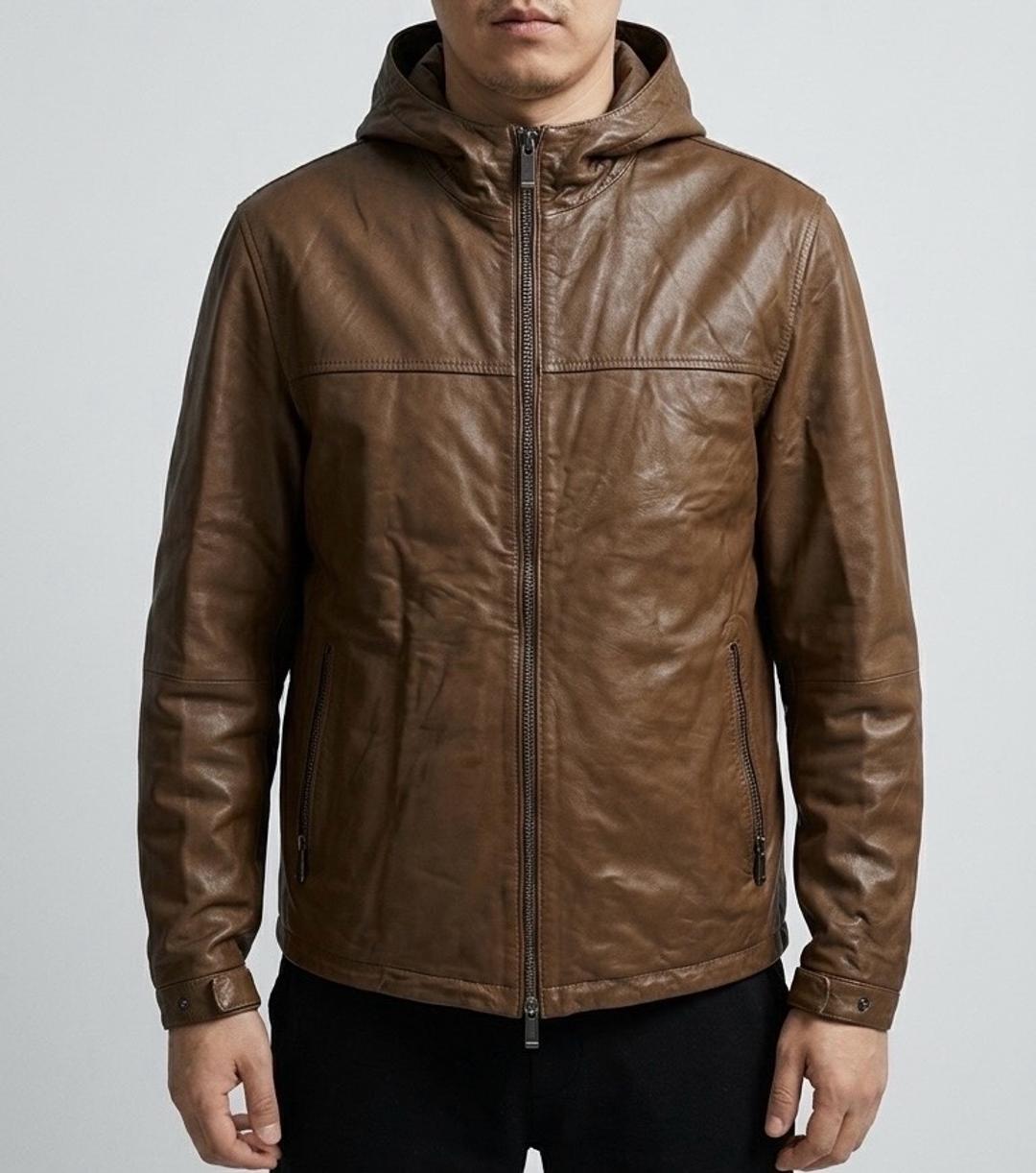 Massimo Dutti Кожаная куртка Massimo Dutti — фото 2