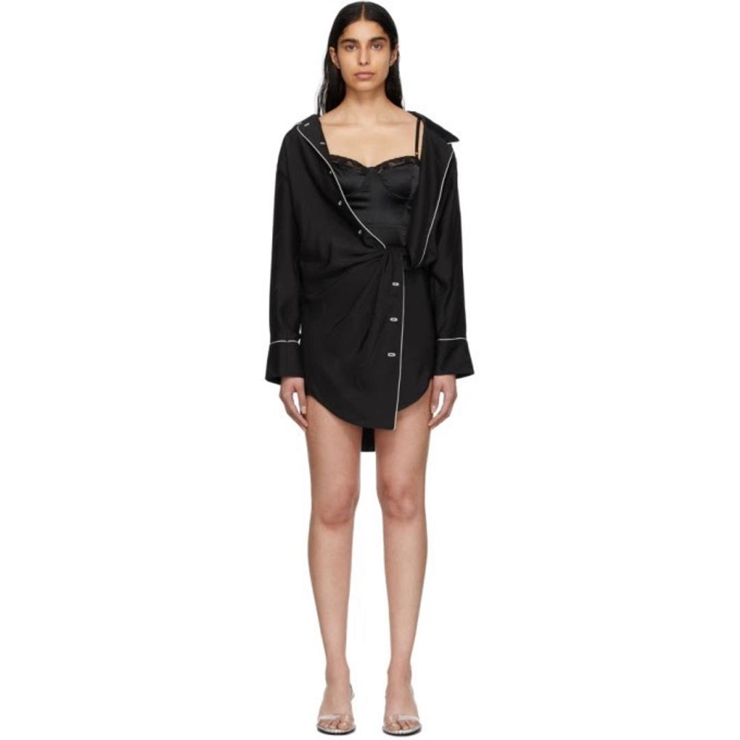 Alexander Wang Новое платье рубашка внутри топ в бельевом стиле Alexander Wang — фото 2