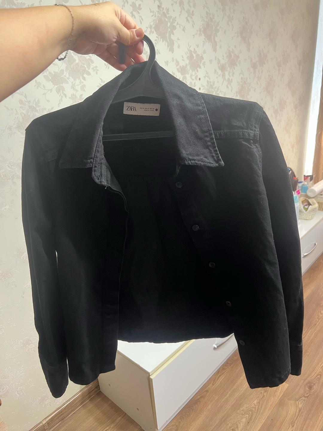 Zara Джинсовая рубашка ZARA — фото 2