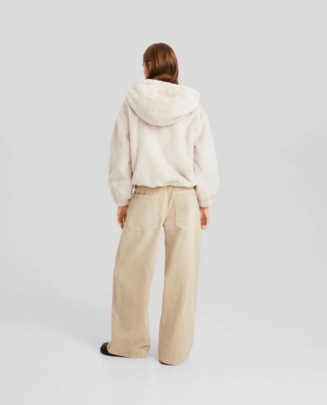 Bershka Бежевые джинсы Bershka — фото 2
