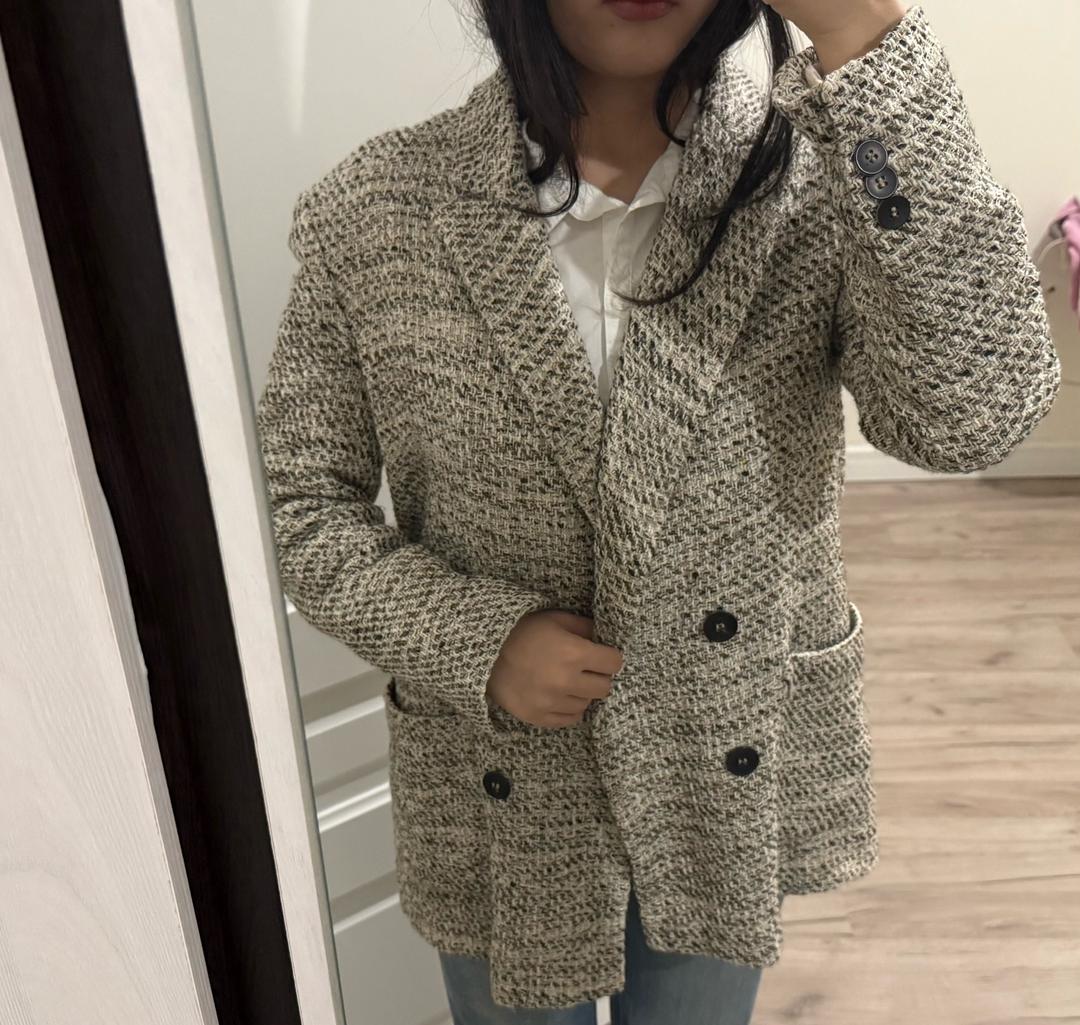 Zara Пиджак-пальто Zara — фото 2