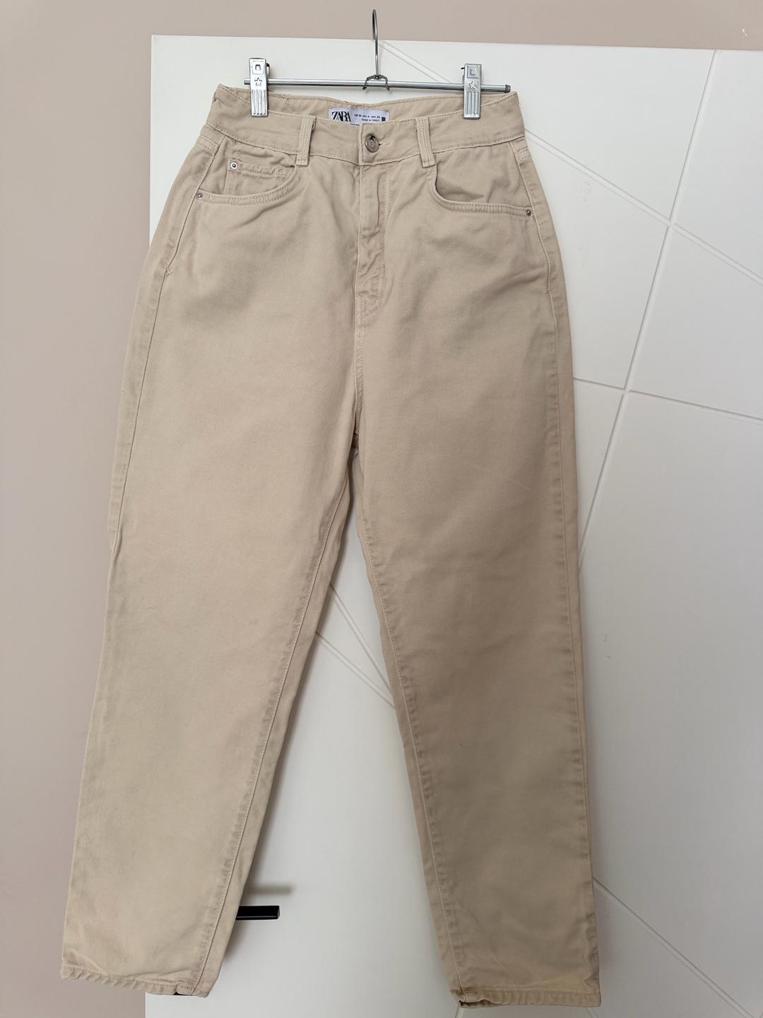 Zara Бежевые джинсы Zara — фото 2