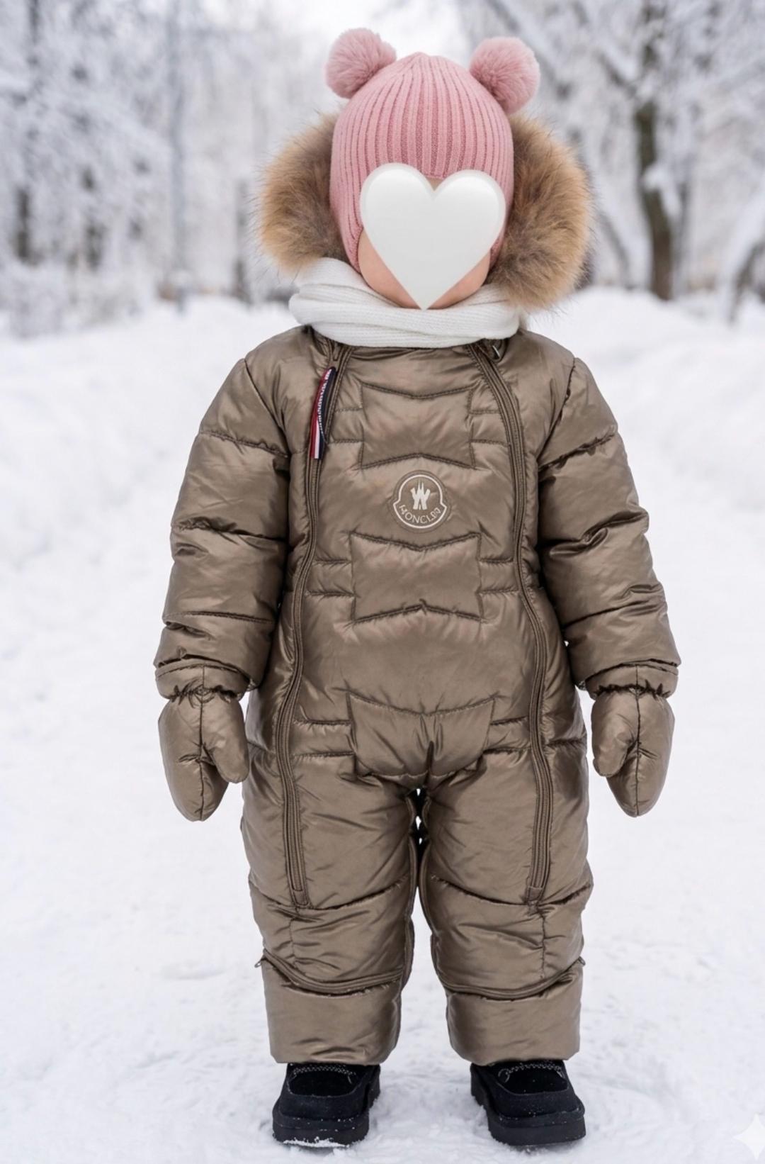 Moncler Зимний комбинезон-трансформер Moncler (0–2 года) — фото 2