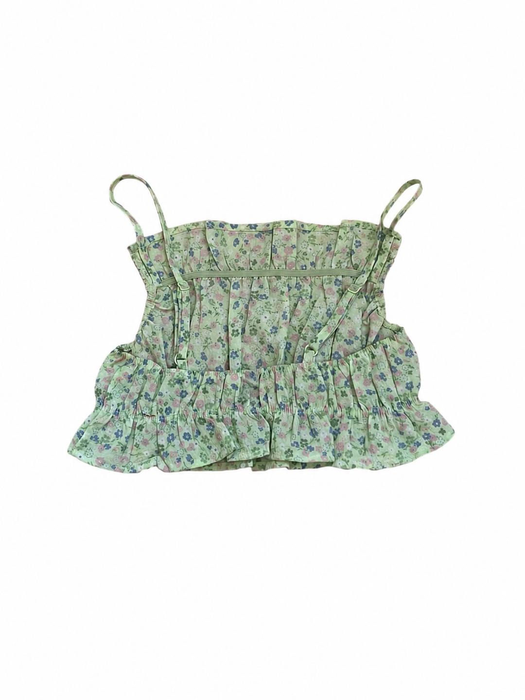 H&M Floral Ruffle Cami Top — фото 2