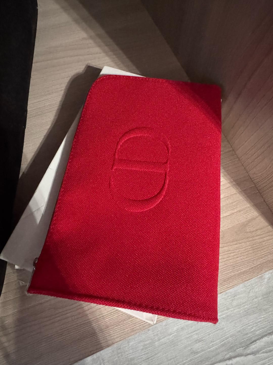 Dior Dior beauty pouch cosmetic bag red — фото 2