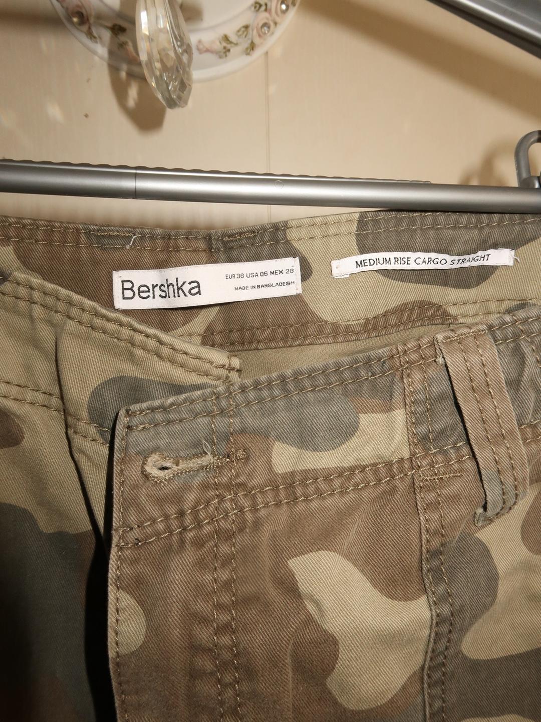 Bershka Брюки карго Bershka — фото 2