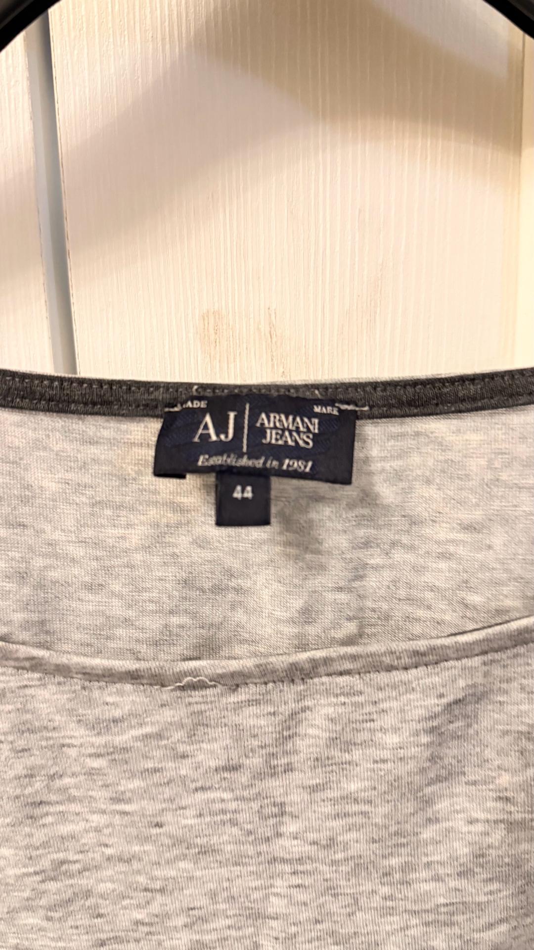 Armani Jeans Лонгслив Armani Jeans, серый S/M — фото 2