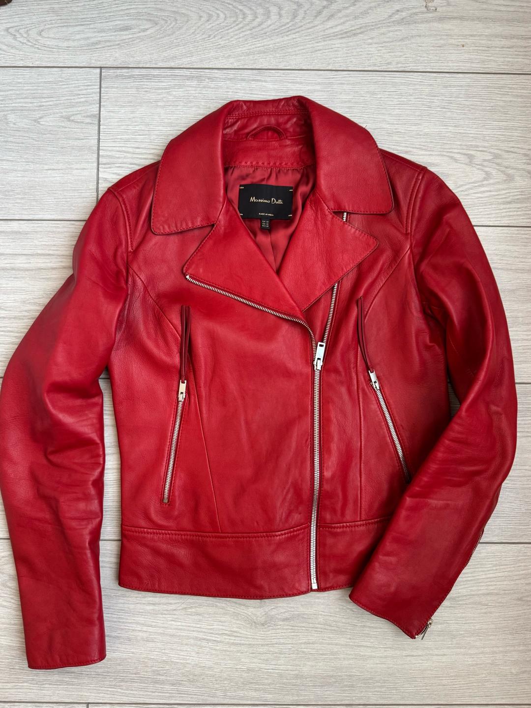 Massimo Dutti Куртка кожаная Massimo Dutti XS — фото 2