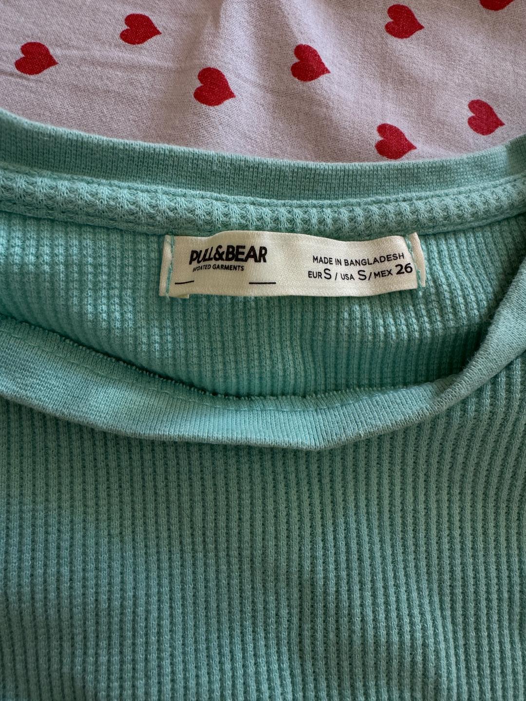Pull & Bear Футболка хлопок — фото 2