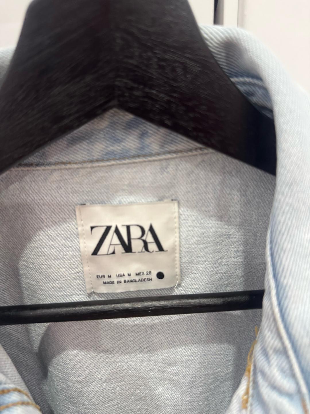 Zara джинсовка базовая zara — фото 2