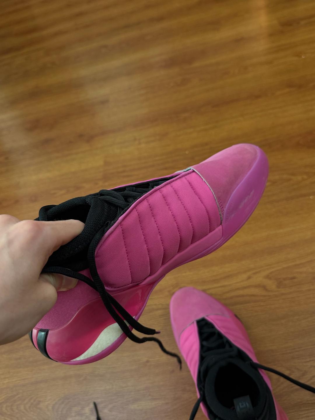 Adidas Кроссовки adidas Harden Vol. 7 в расцветке «Lucid Fuchsia» — фото 2