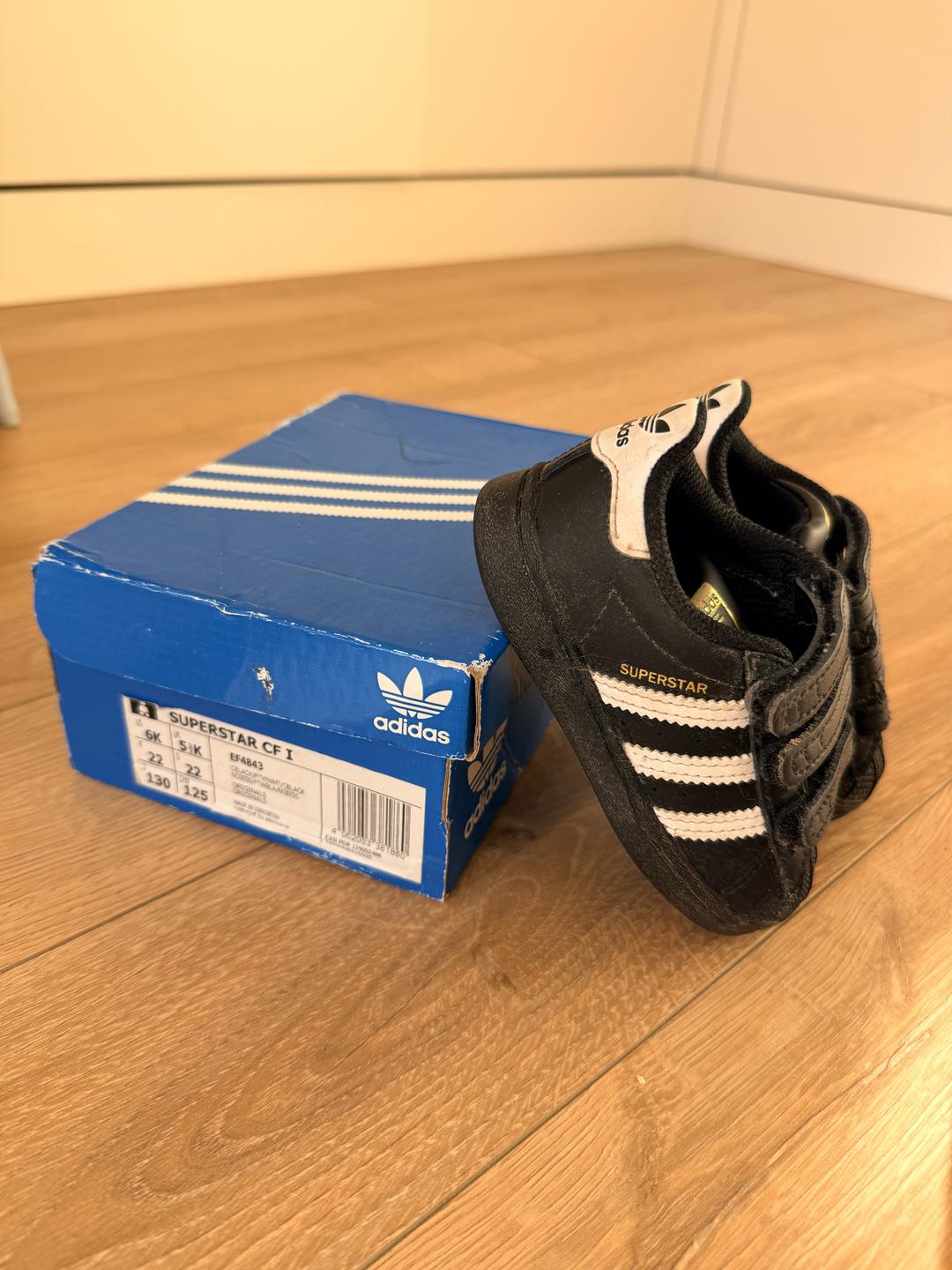 Adidas Кроссовки adidas Superstar для малышей — фото 2