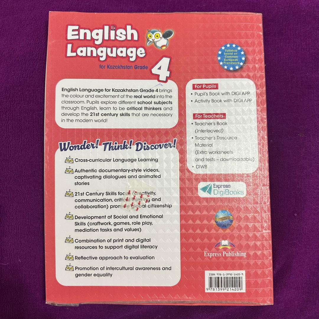 Jenny Dooley, Bob Obee English Language 4 for Kazakhstan Grade. Pupil's Book — фото 2