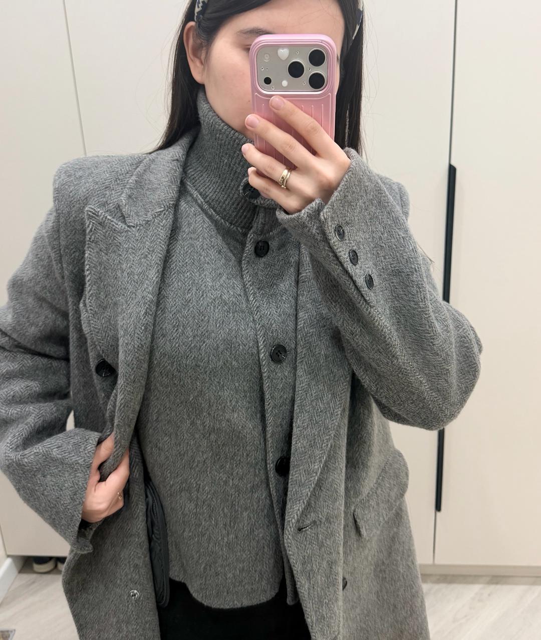 100% шерсть пальто — фото 2