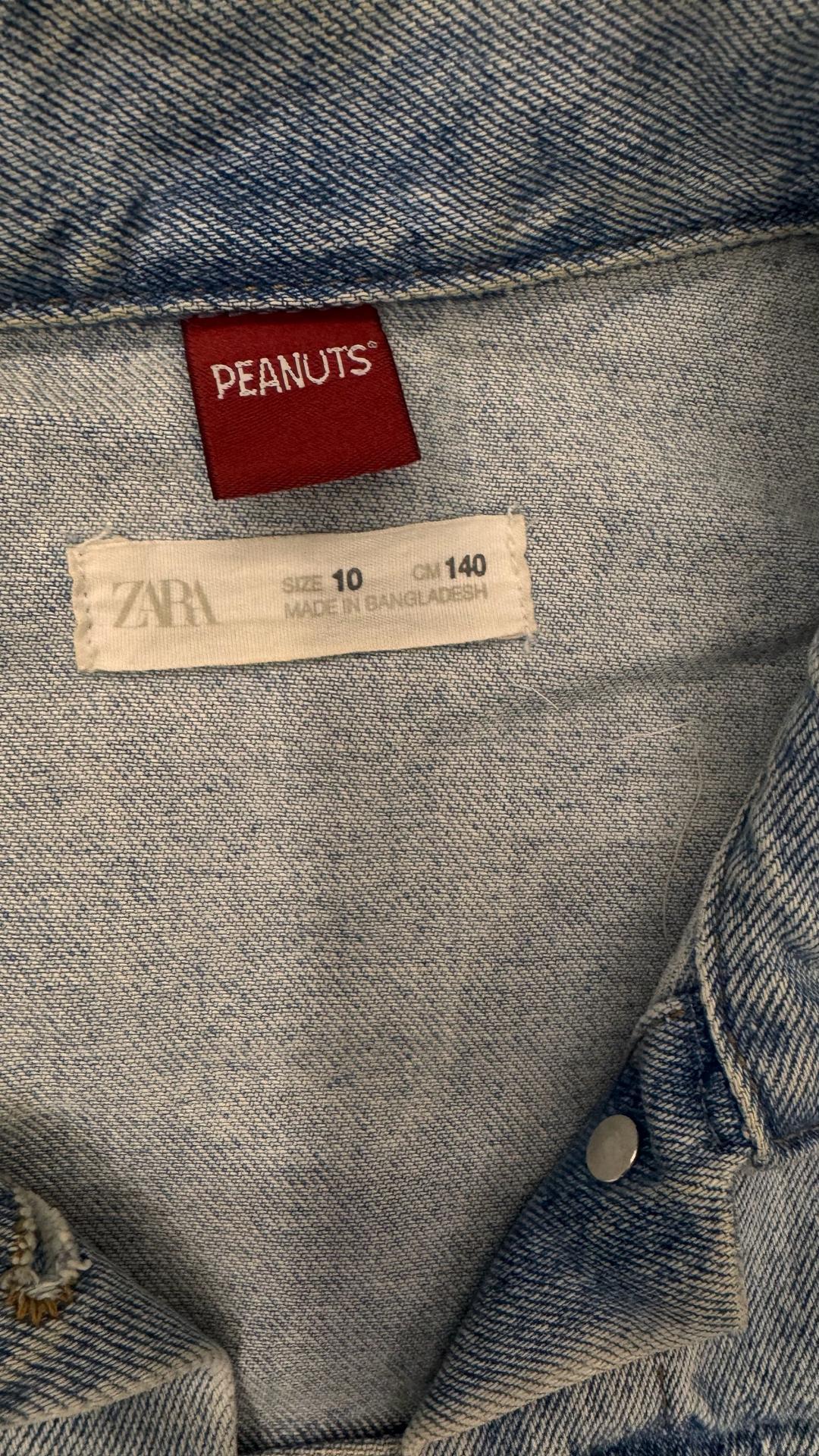 Zara Джинсовая куртка ZARA Peanuts — фото 2