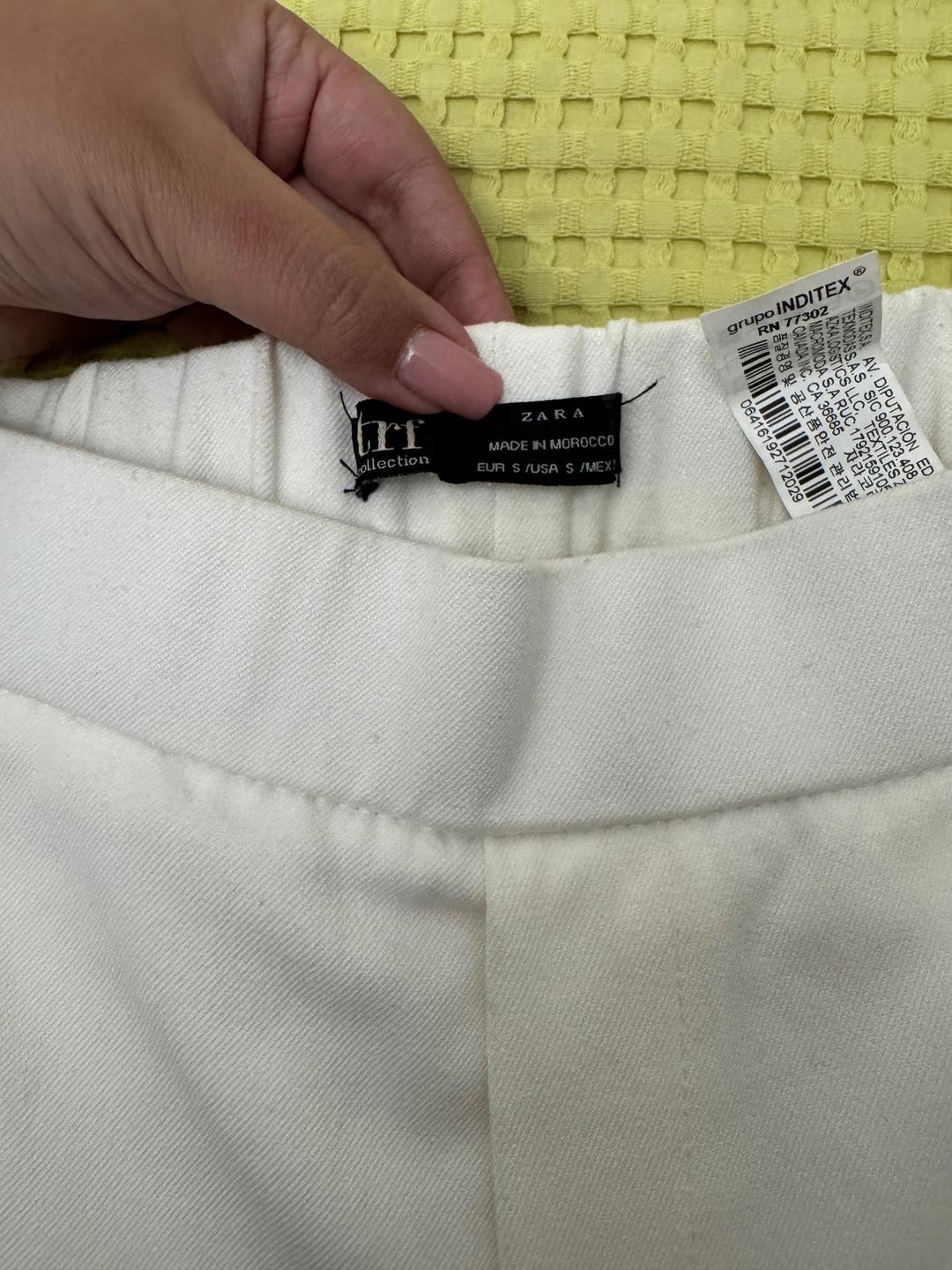 Zara Белые штаны Zara — фото 2
