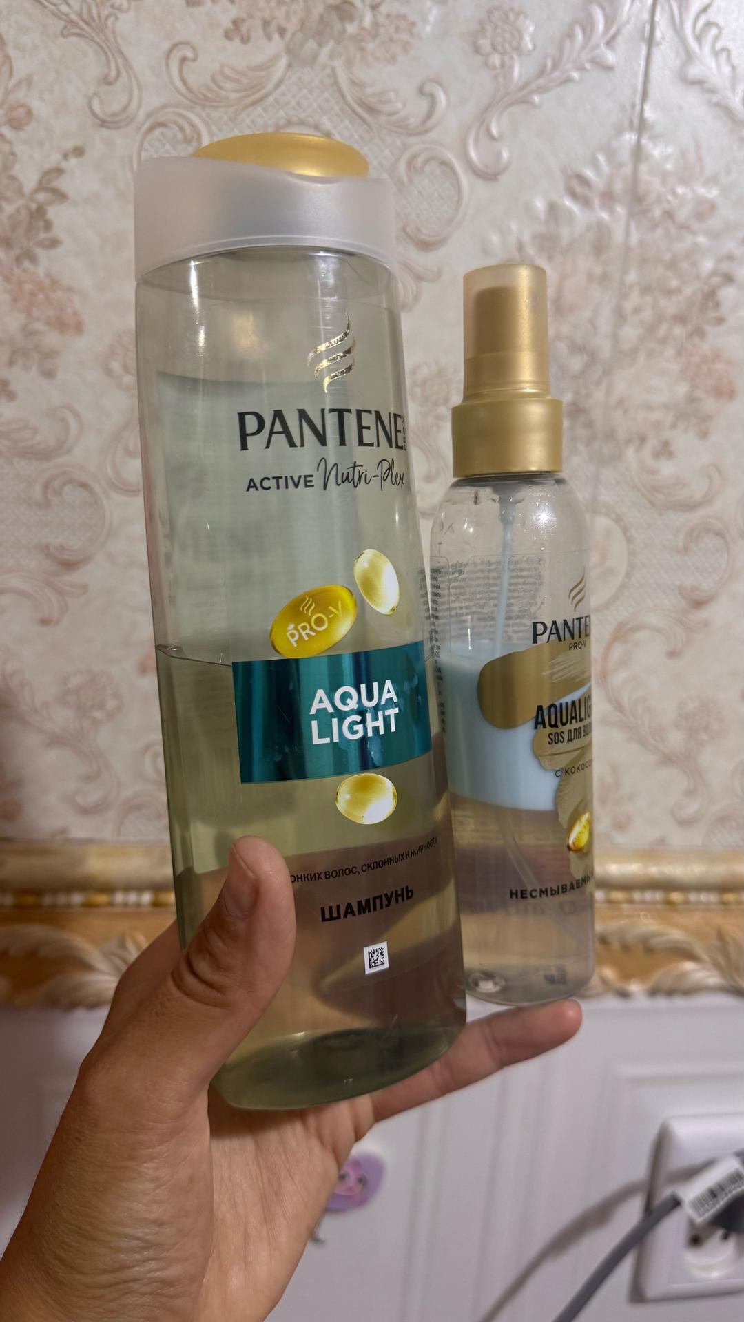 PANTENE Pro-V Aqua Light (Шампунь + Спрей SOS) — фото 2