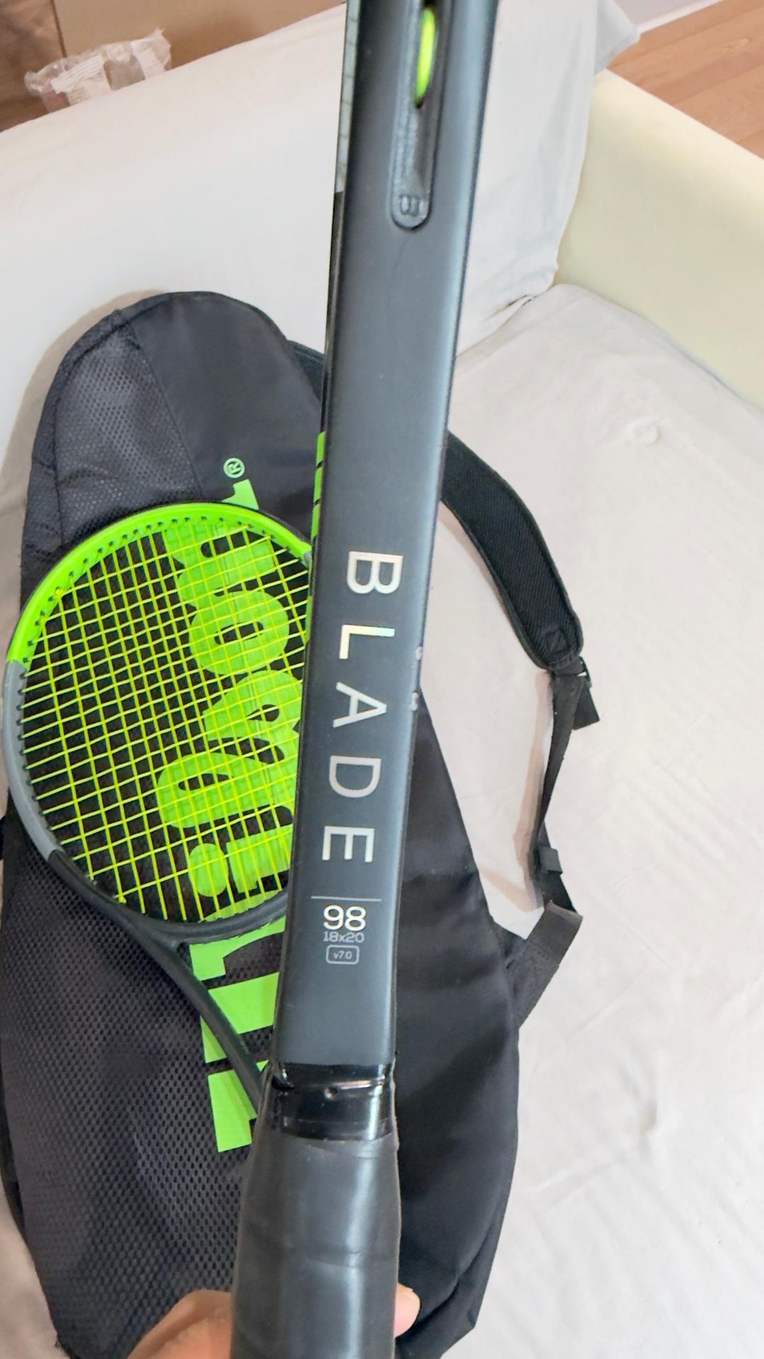 Wilson Теннисные ракетки Wilson Blade 98 с чехлом — фото 2