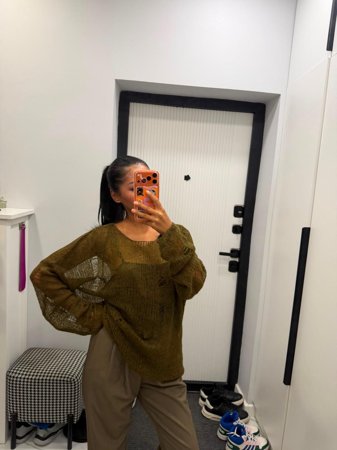Zara Вязаный джемпер — фото 2