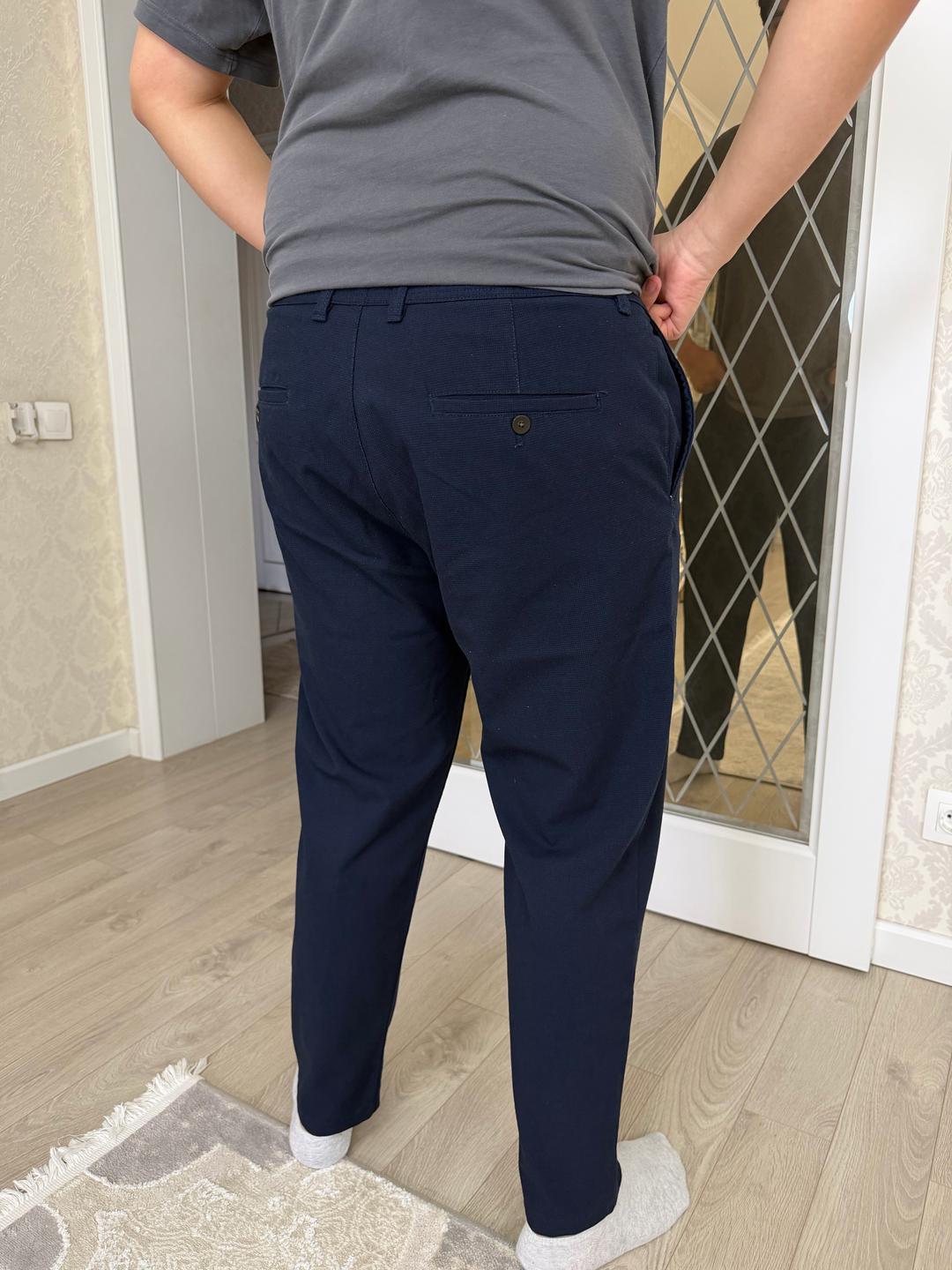 Zara Синие брюки Zara — фото 2