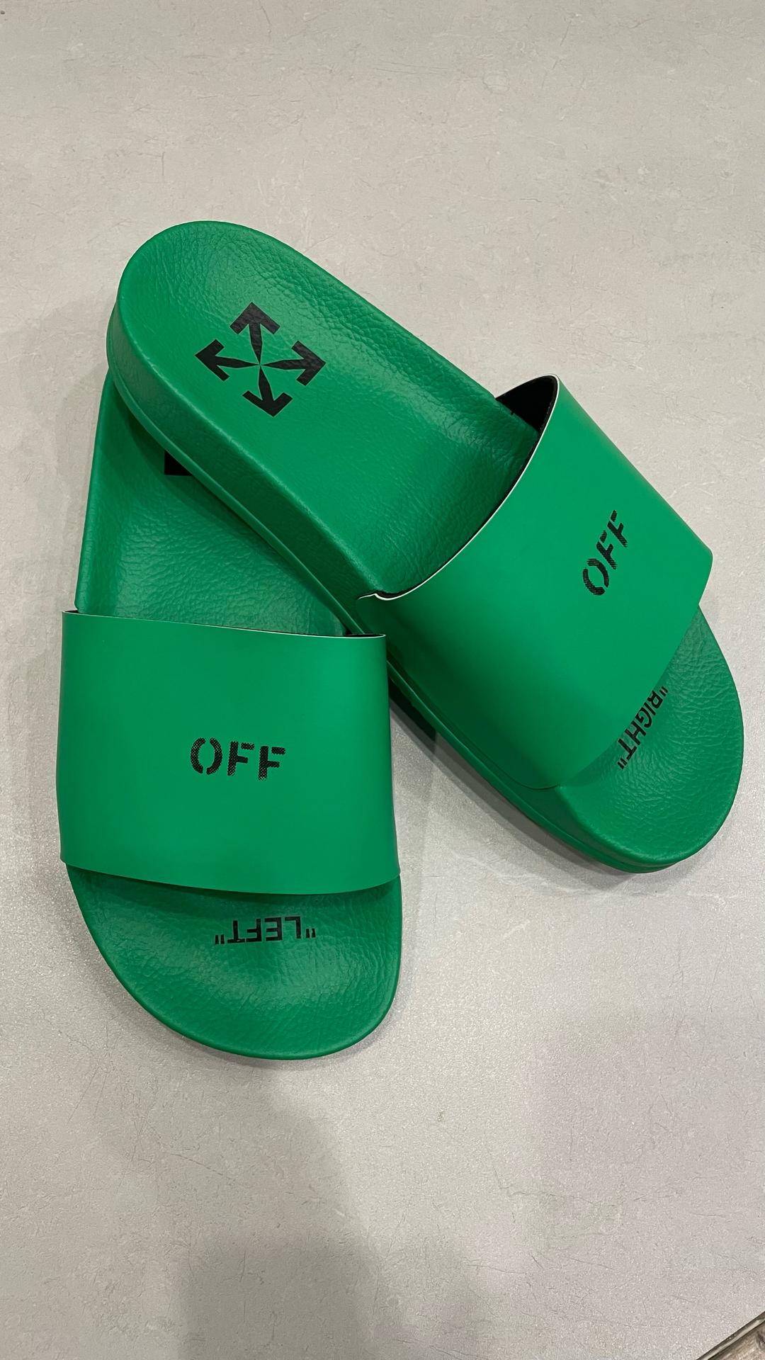 Off-White Шлепанцы off white — фото 2