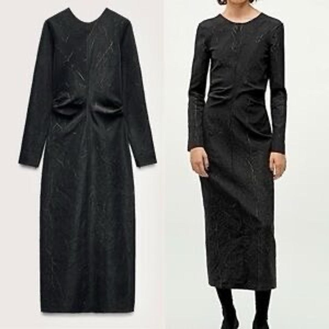 Zara Черное платье Zara woman — фото 2