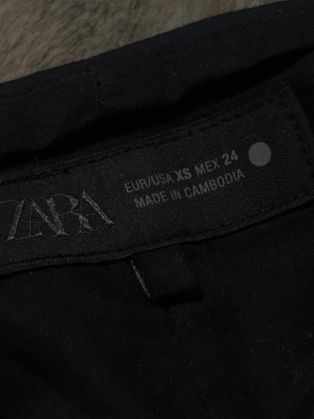 Zara Топ с баской Zara — фото 2