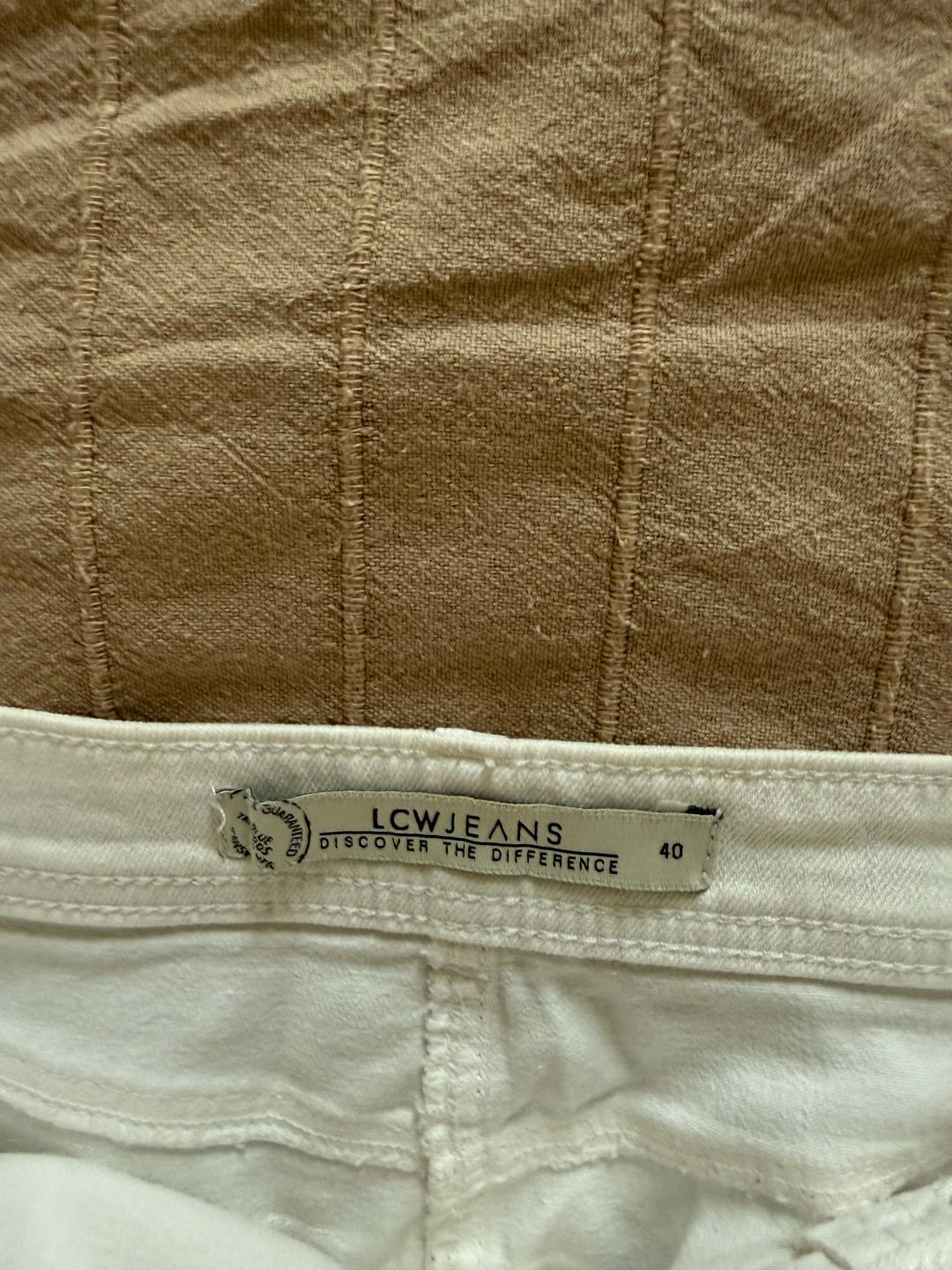 LC Waikiki Белая джинсовая юбка LCW Jeans — фото 2