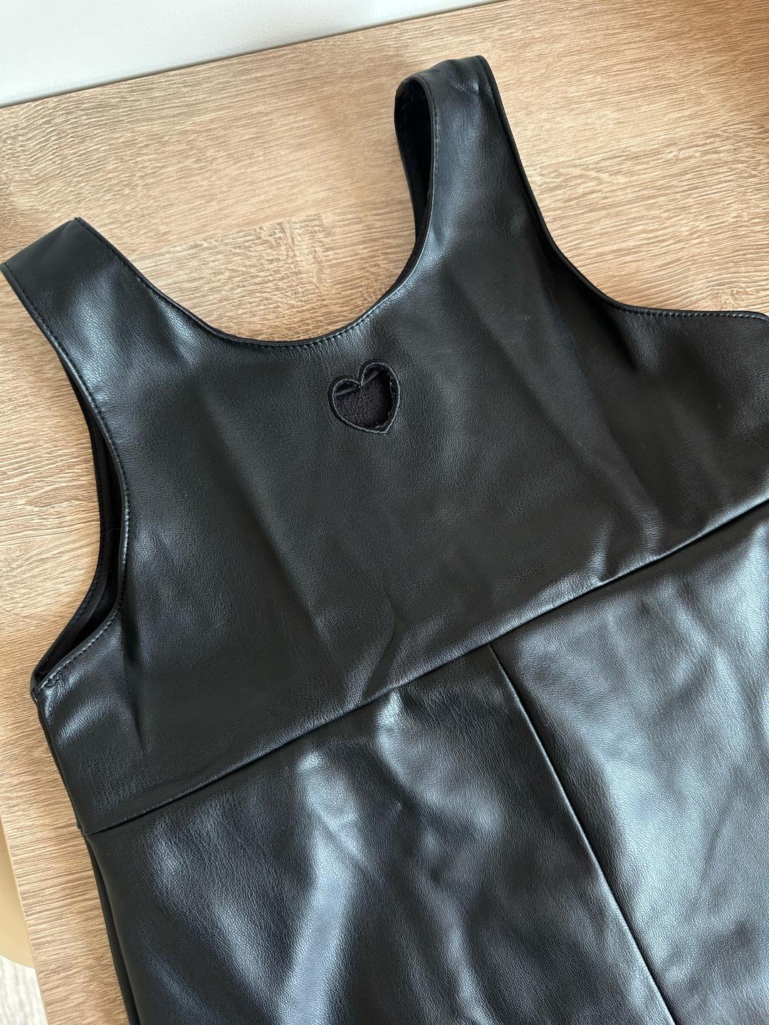 Zara ZARA сарафан из экокожи — фото 2