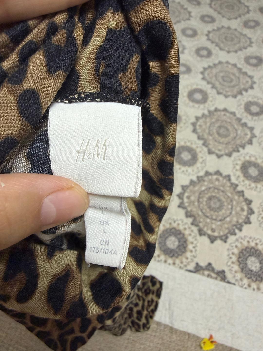 H&M Водолазка H&M леопардовая — фото 2