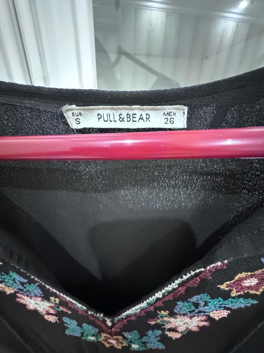 Pull & Bear Черное платье — фото 2