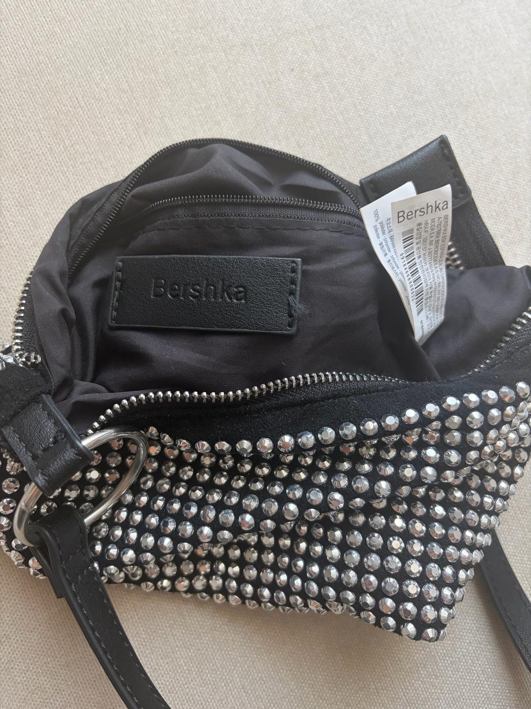 Bershka Сумка Bershka со стразами — фото 2