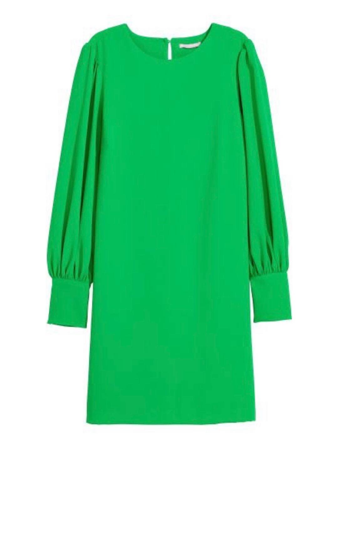 H&M Яркое платье красивого зелёного оттенка 💚 — фото 2