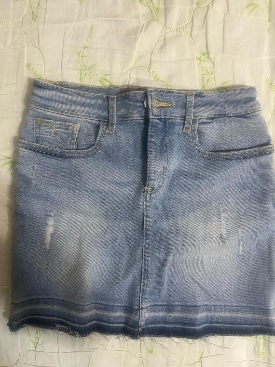 Calvin Klein Джинсовая юбка Calvin Klein Jeans — фото 2
