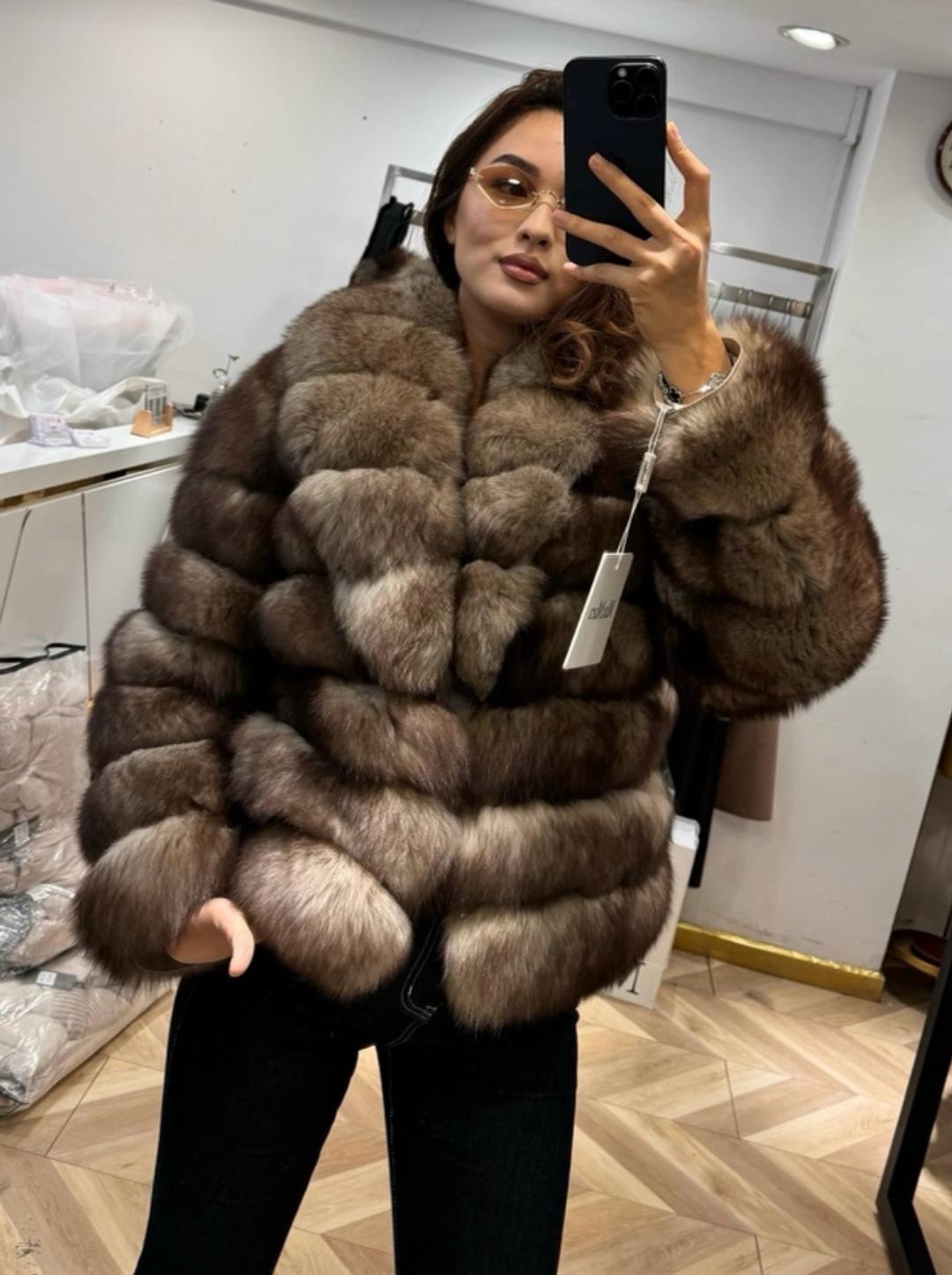 Нет бренда Шуба-трансформер из искусственного меха — фото 2