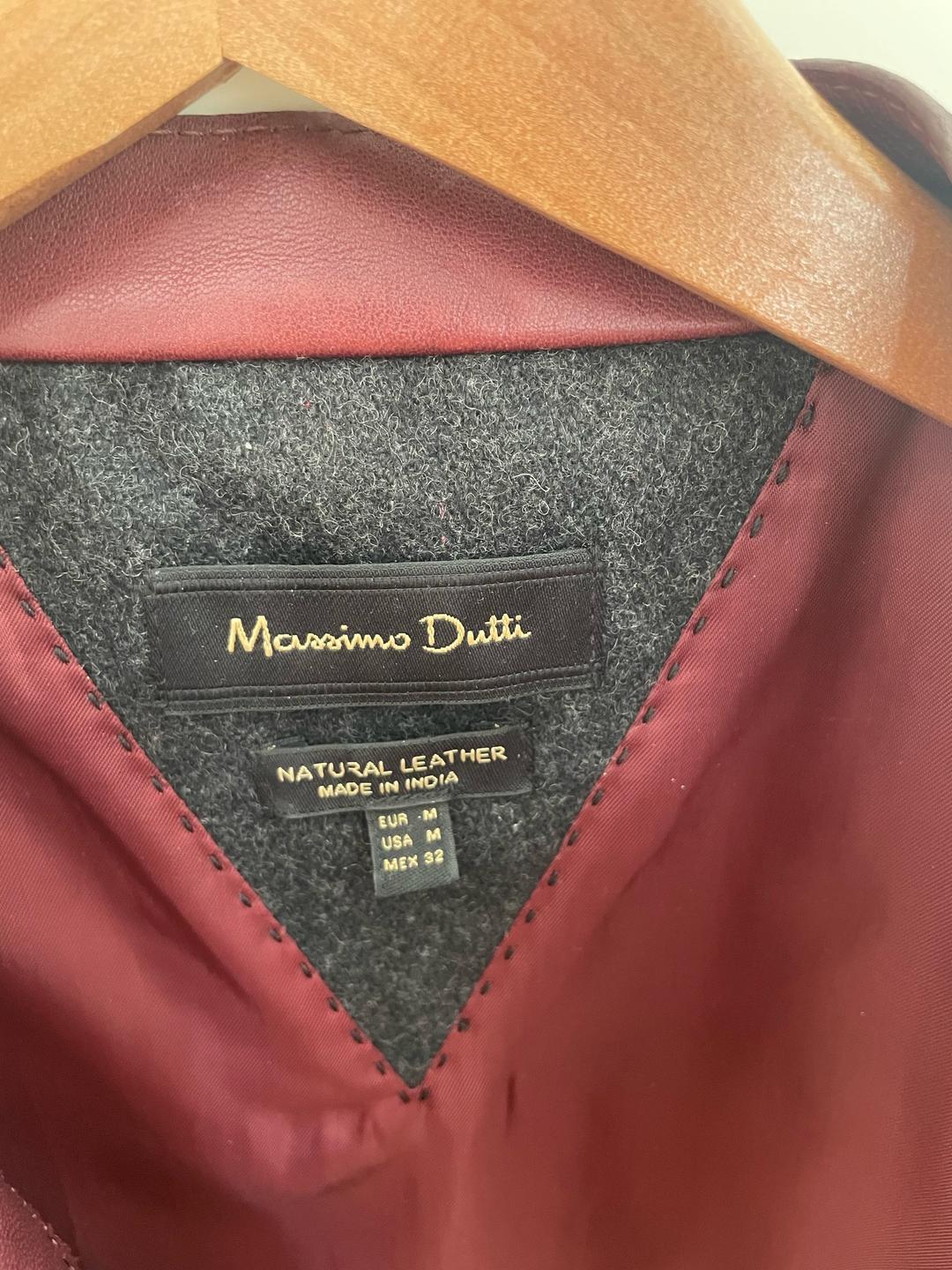 Massimo Dutti Кожаная куртка — фото 2