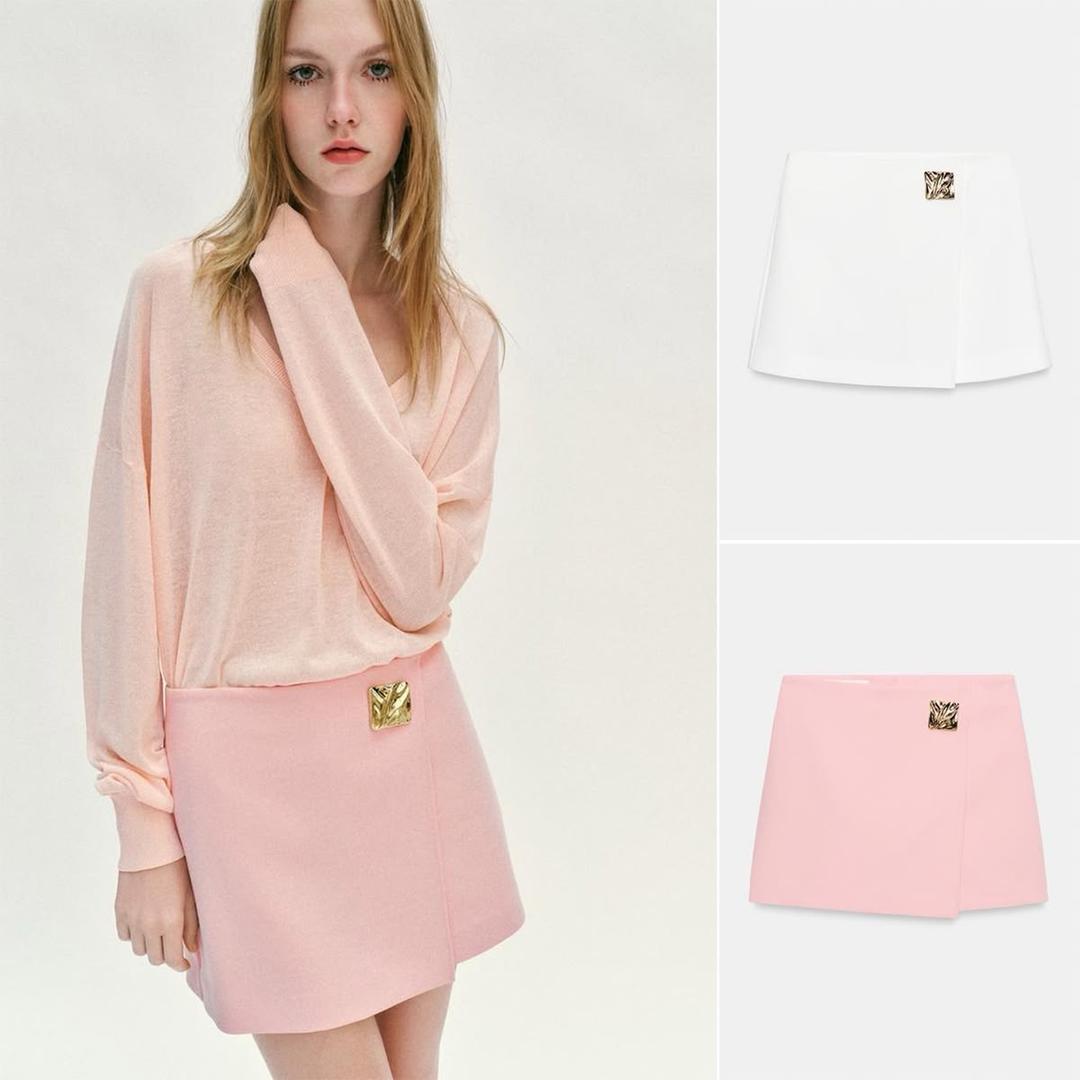 Zara Юбка-шорты Zara — фото 2