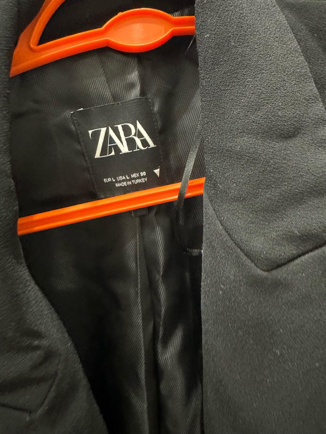 Zara Черный пиджак Zara — фото 2