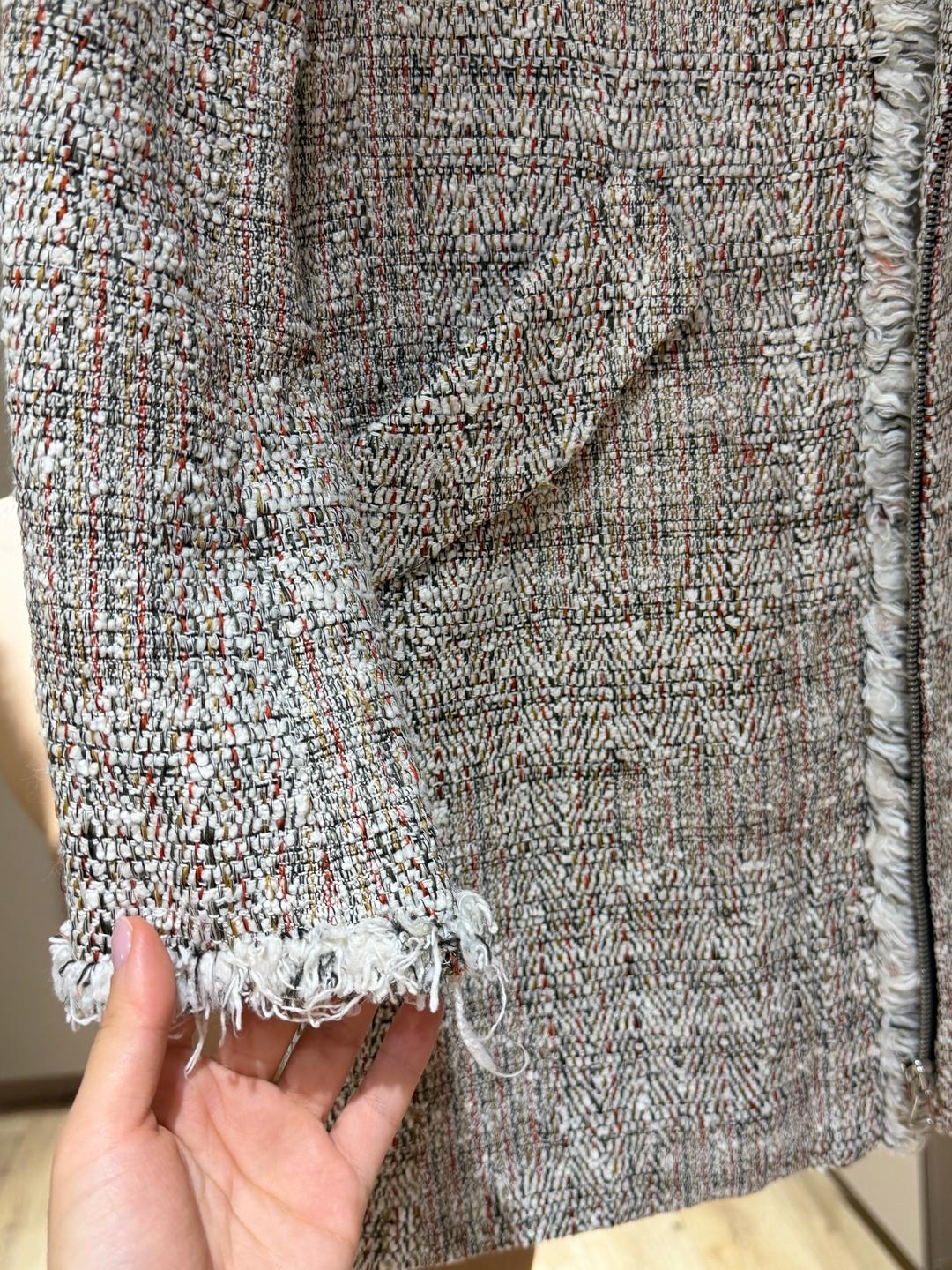 Zara Жакет ZARA BASIC из твида — фото 2