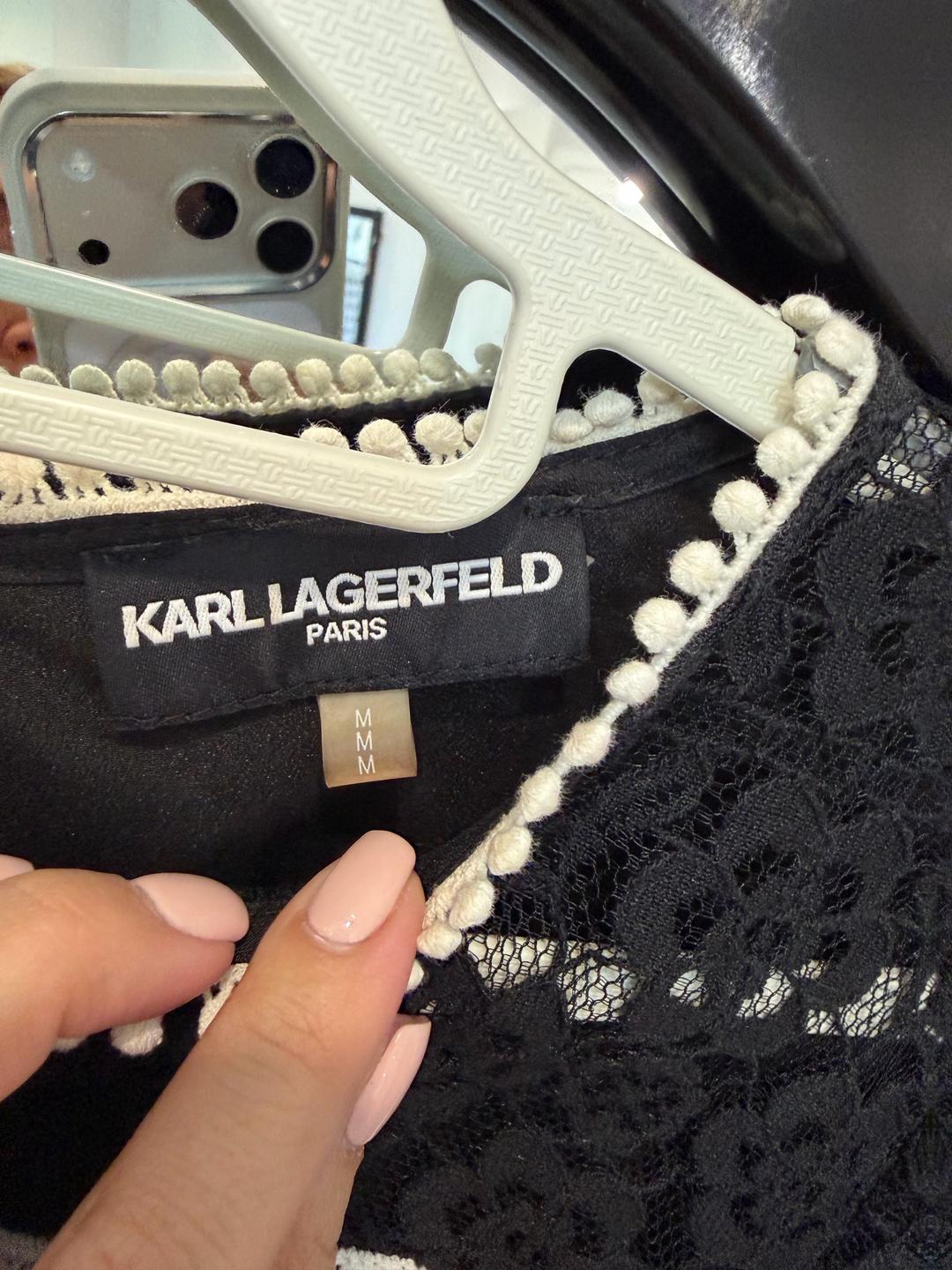 Karl Lagerfeld Гипюровая кофточка Karl Lagerfeld — фото 2